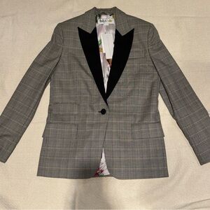 NWT Stella McCartney Checked Blazer